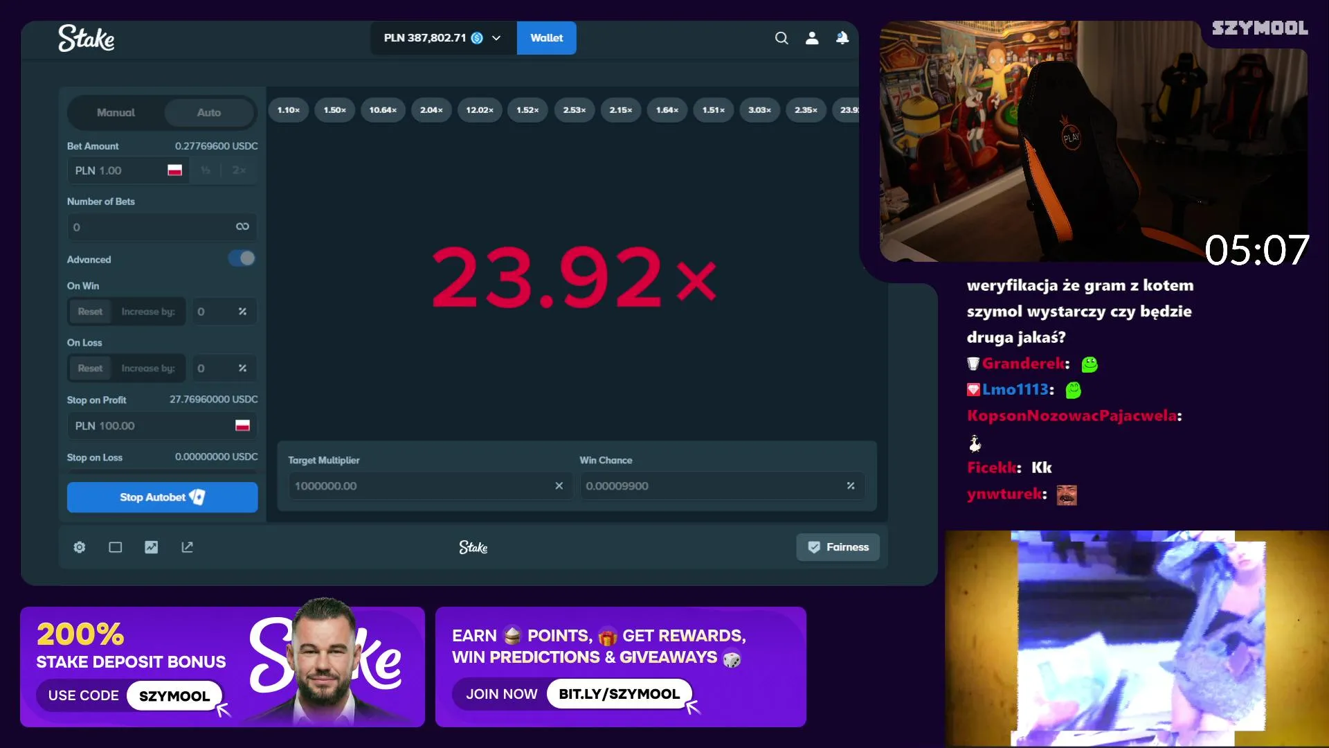 Banner principal nocturno con luces doradas y ambiente premium de casino online